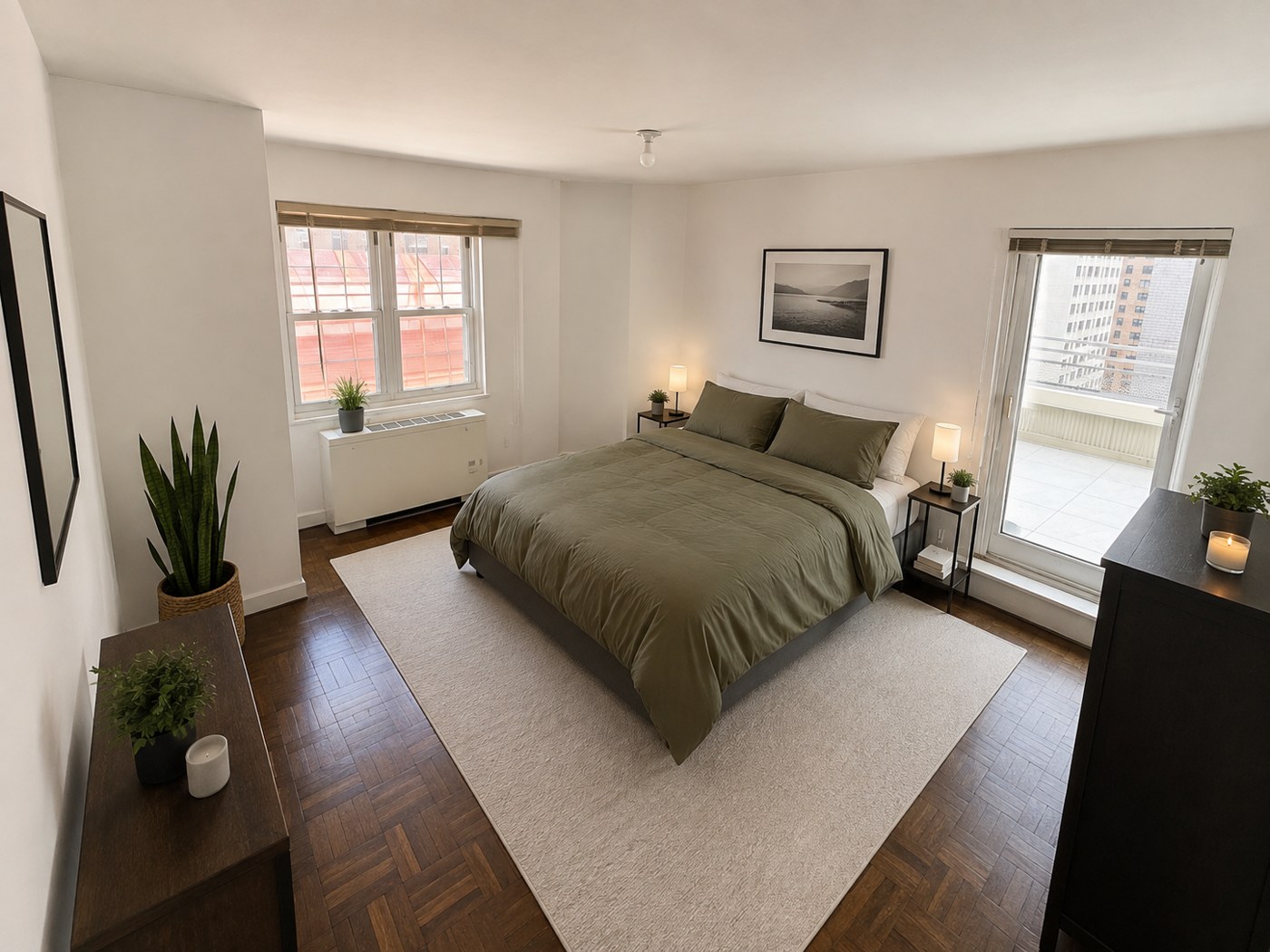 Interim bedroom